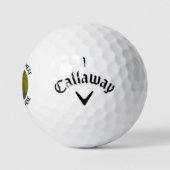 Personalisiertes Foto Modernes VorlagenGolfer erst Golfball (Logo)