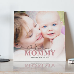 Personalisiertes Foto Mommy Künstlicher Leinwanddruck