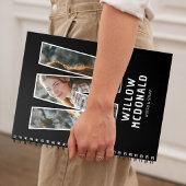 Personalisiertes Foto-Monogramm-Notizbuch Notizblock