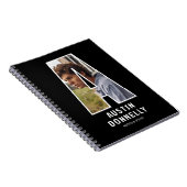 Personalisiertes Foto-Monogramm-Notizbuch Notizblock (Rechte Seite)