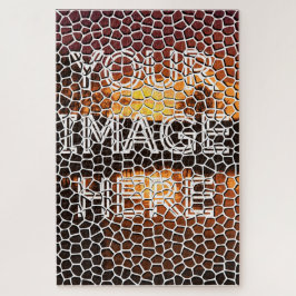 Personalisiertes Foto Mosaic Jigsaw Puzzle
