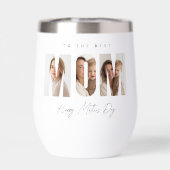Personalisiertes Foto-MUTTER-Geschenk zum Mutterta (Rückseite)