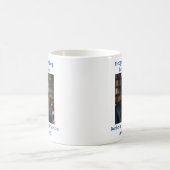 Personalisiertes Foto Namen Vatertag Kaffeetasse (Mittel)