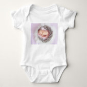 Personalisiertes Foto Neue Baby Geschenke Kinderdu Baby Strampler (Vorderseite)