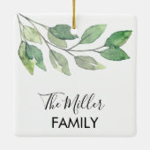 Personalisiertes Foto Neue Zuhause Keramikornament (Rückseite)