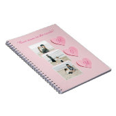 Personalisiertes Foto Notebook-Geschenk nach Kunde Notizblock (Rechte Seite)