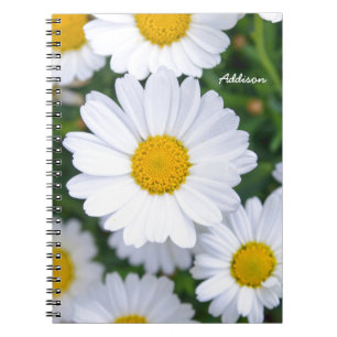 Personalisiertes Foto-Notebook mit Daisy Notizblock