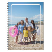 Personalisiertes Foto Notizblock (Vorderseite)