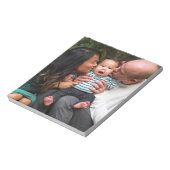 Personalisiertes Foto Notizblock (Rotiert)