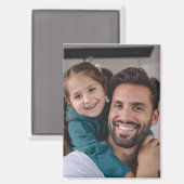 Personalisiertes Foto oder Kunstwerk Magnet (Vorderseite/Rückseite)