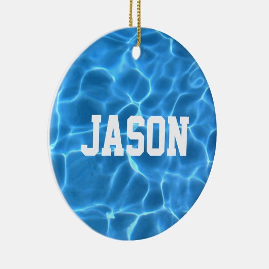 Personalisiertes Foto oder Tauchen Keramik Ornament (Rechts)