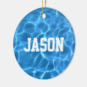 Personalisiertes Foto oder Tauchen Keramik Ornament (Links)