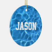 Personalisiertes Foto oder Tauchen Keramik Ornament (Rechts)