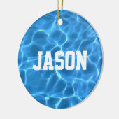 Personalisiertes Foto oder Tauchen Keramik Ornament (Links)