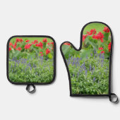 Personalisiertes Foto Ofenhandschuh & Topflappen-Set (Vorderseite)