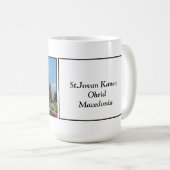 Personalisiertes Foto Ohrid, Mazedonien Kaffeetasse (VorderseiteRechts)