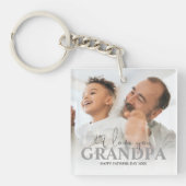 Personalisiertes Foto Opa Schlüsselanhänger (Vorderseite)