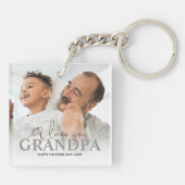 Personalisiertes Foto Opa Schlüsselanhänger (Rückseite)