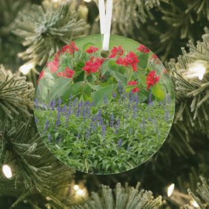 Personalisiertes Foto Ornament Aus Glas