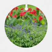 Personalisiertes Foto Ornament Aus Metall (Vorderseite)