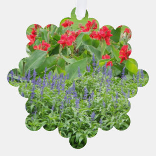 Personalisiertes Foto Ornament Karte