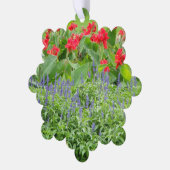 Personalisiertes Foto Ornament Karte (Linke Ecke)