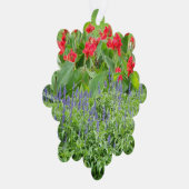 Personalisiertes Foto Ornament Karte (Rechts)