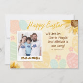 Personalisiertes Foto Osterwohnungskarte Feiertagskarte (Vorderseite)