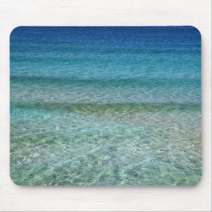 Personalisiertes Foto Ozean Blau Natur-Mauspad Pad Mousepad
