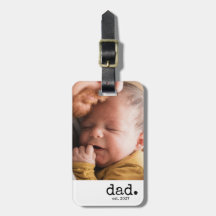 Personalisiertes Foto Papa Gegründet