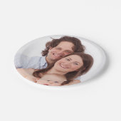 Personalisiertes Foto Pappteller (Schrägansicht)