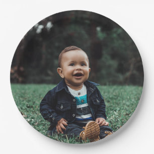 Personalisiertes Foto Pappteller