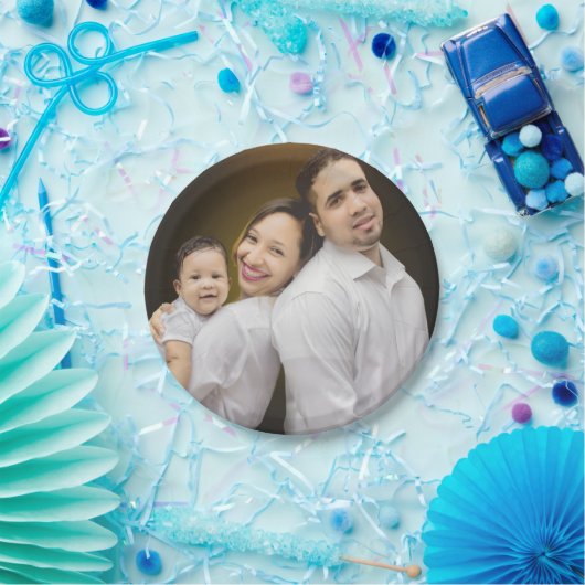 Personalisiertes Foto Pappteller (Party)