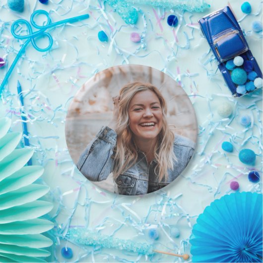 Personalisiertes Foto Pappteller (Party)