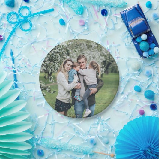 Personalisiertes Foto Pappteller (Party)