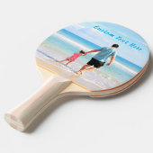 Personalisiertes Foto Ping Pong Paddle benutzerdef Tischtennis Schläger (Vorderseite)