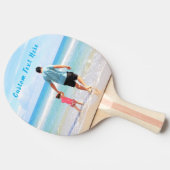 Personalisiertes Foto Ping Pong Paddle benutzerdef Tischtennis Schläger (Seitenansicht)