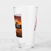 Personalisiertes Foto Pint Glass Glas (Links)
