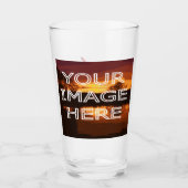Personalisiertes Foto Pint Glass Glas (Vorderseite)