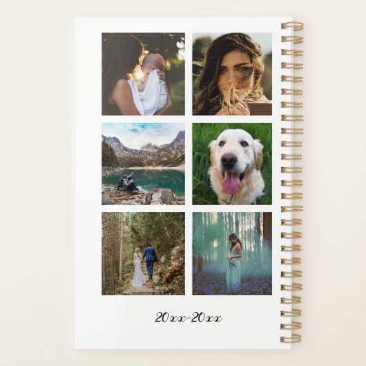 Personalisiertes Foto Planer (Rückseite)