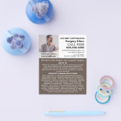 Personalisiertes Foto, plastischer Chirurg/Operati Flyer (Einzeln)