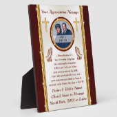 Personalisiertes Foto, Plätze für Pastor-Wertungen Fotoplatte (Seite)