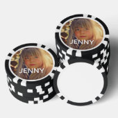 Personalisiertes Foto Pokerchips (Stapel)