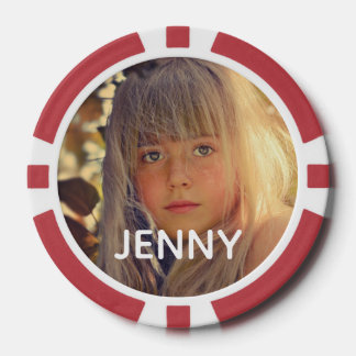 Personalisiertes Foto Pokerchips