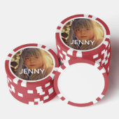 Personalisiertes Foto Pokerchips (Stapel)