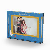 Personalisiertes Foto Polar Bear Penguin Gerahmt (Rechts)