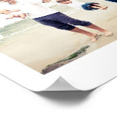 Personalisiertes Foto Poster (Ecke)