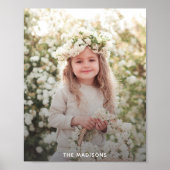 Personalisiertes Foto Poster (Vorne)