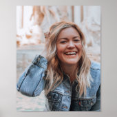 Personalisiertes Foto Poster (Vorne)