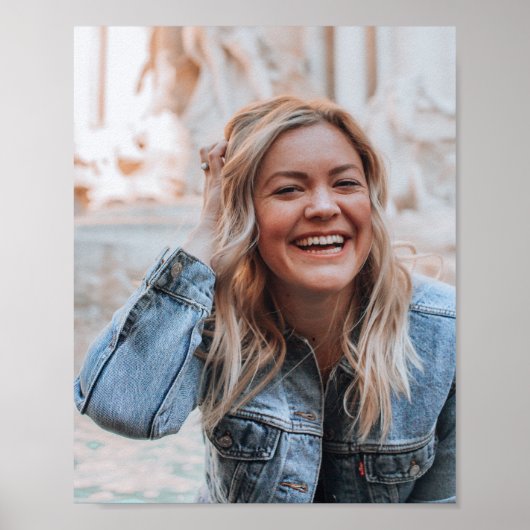 Personalisiertes Foto Poster (Vorne)